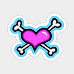 Hearts & Bones Magnet