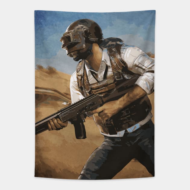 Pubg Tapestry by Durro