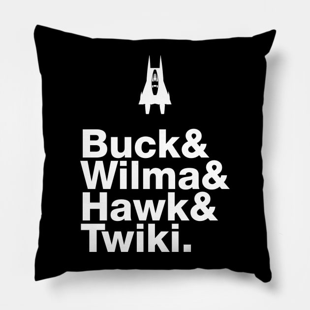 Buck Rogers: Experimental Jetset Pillow by HustlerofCultures