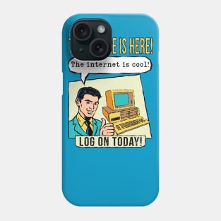 Retro Internet Comic Book Ad Phone Case