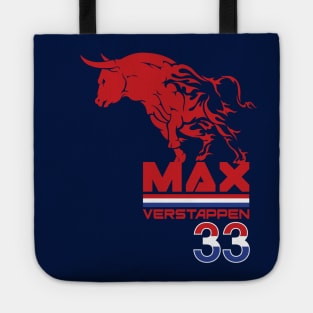 Verstappen 33 Formula One Racing Driver F1 Champion Tote