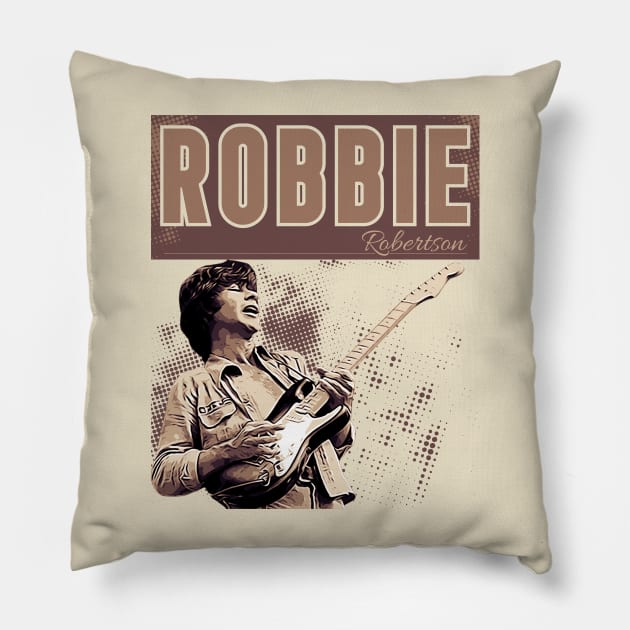 Robbie Robertson Pillow by Degiab