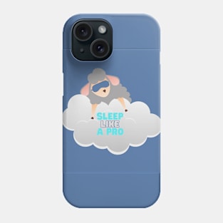 Sleep Like a Pro Cartoon style Gift Design Phone Case