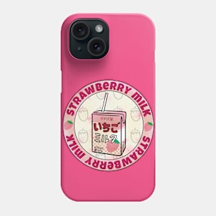 Vintage Strawberry Milk Phone Case