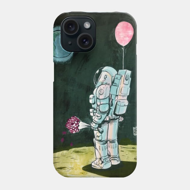 Astronaut Phone Case by francoviglino