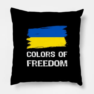 Colors of Freedom - Ukrainian Patriotic Pillow