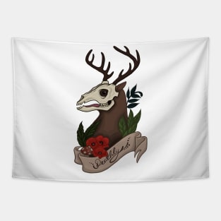 Deathly Deer Tapestry