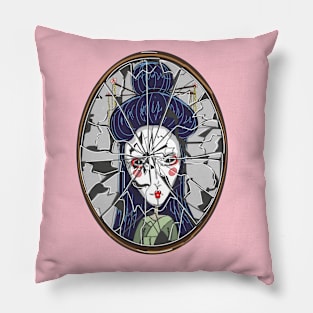 Geisha/The Lady from Little Nightmares fan art Pillow