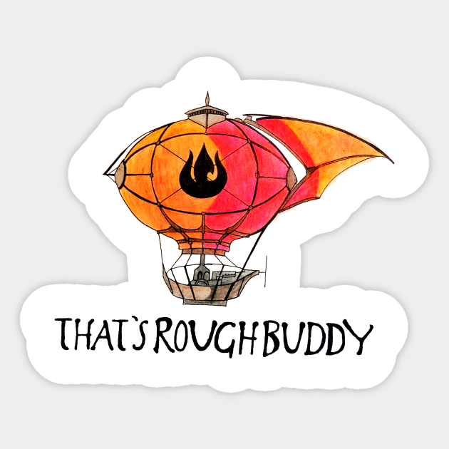 Avatar War Balloon Avatar The Last Airbender Adesivo Teepublic It