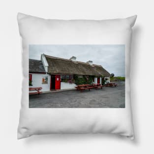 The Beach Bar, Aughris Head, Sligo, Ireland Pillow