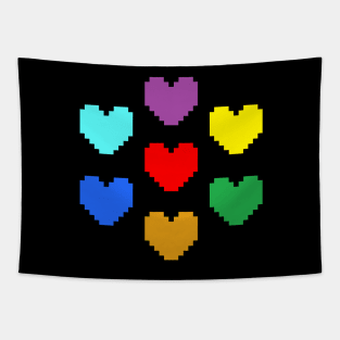 Hearts Tapestry