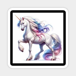 Unicorn Study - Fantasy AI Magnet