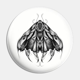 Butterfly (black version) Pin