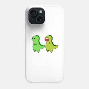 kawaii cute t-rex tyrannosaurus rex Phone Case