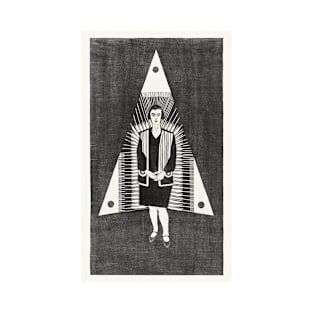 Young woman in triangle (Jonge vrouw voor driehoek) (1929) T-Shirt