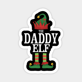 Daddy Elf Matching Family Group Christmas Party Pajamas Magnet