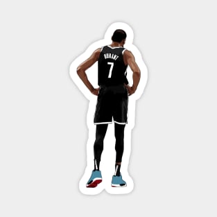 Kevin Durant Vector Back Black Qiangy Magnet