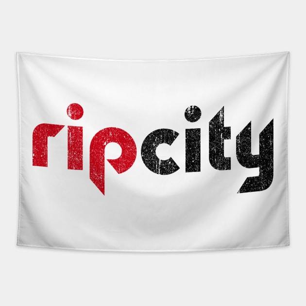 Rip City Tapestry by huckblade