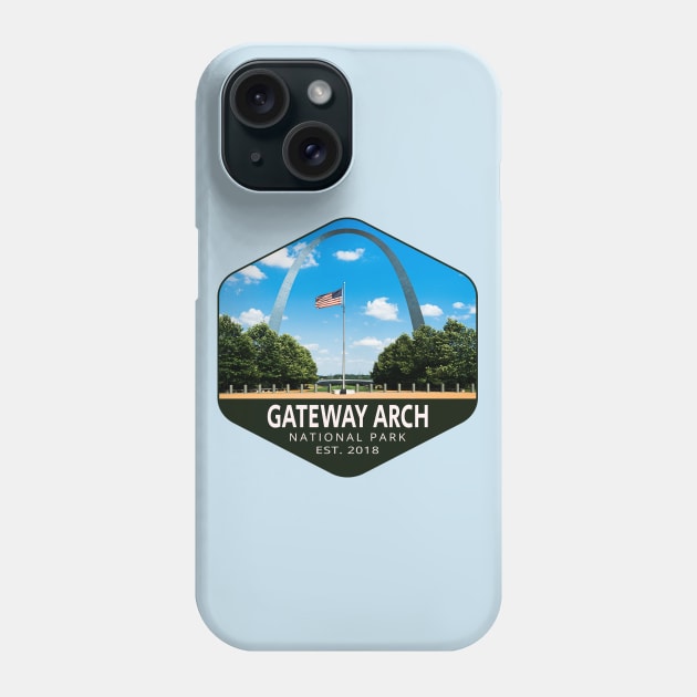 Gateway Arch National Park Phone Case by HomeSpirit