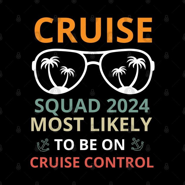 On Cruise Control Squad family vacation cruise Ship travel by Emouran