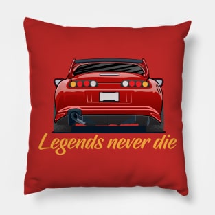 Legends Never Die Pillow
