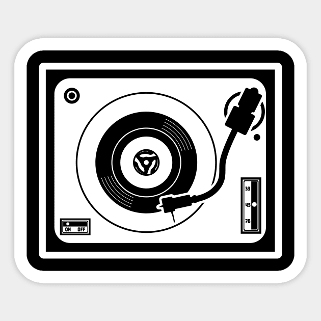 Record player turntable design with 45 rpm record - Record Player ...