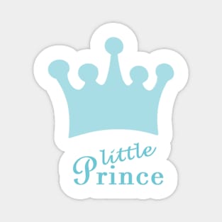 Little Prince with Blue Color Crown Magnet