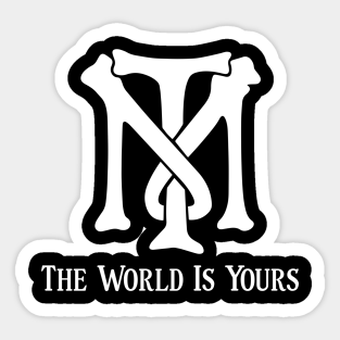Tony Montana Quote Stickers Teepublic Au