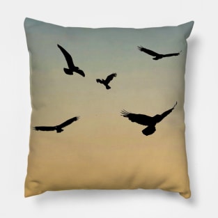 Flying Birds Pillow