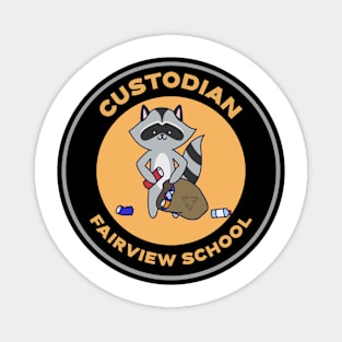 Fairview School Custodian Magnet