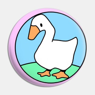 Untitled Goose Design Pin