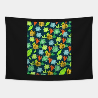 Cheerful plants Tapestry