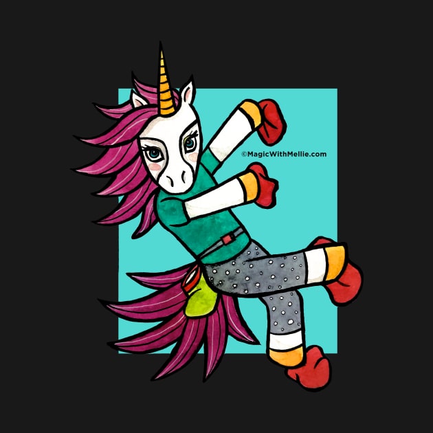 Animals of Inspiration: Rock Climbing Bouldering Unicorn by mellierosetest