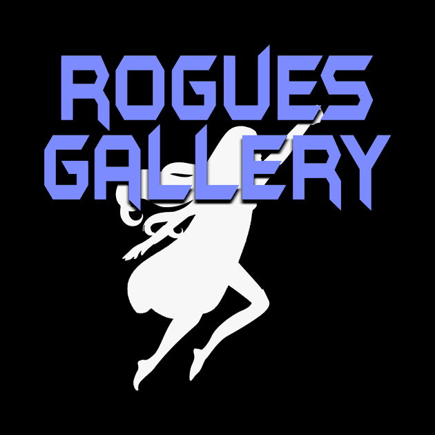 ROGUES GALLERY Female (White Silhouette) by Zombie Squad Clothing