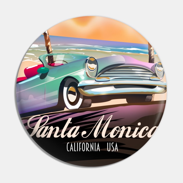 Santa Monica California USA Pin by nickemporium1