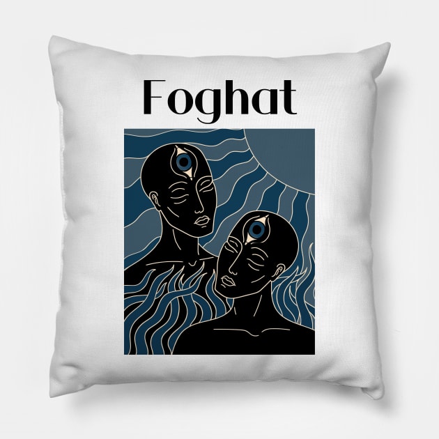 The Dark Sun Of Foghat Pillow by limatcin