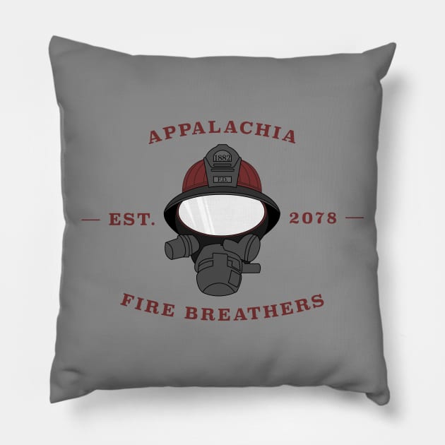 Appalachia Fire Breathers Pillow by Gungranny