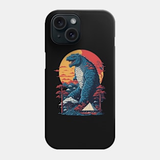 King of The monsters vector illustration design Phone Case