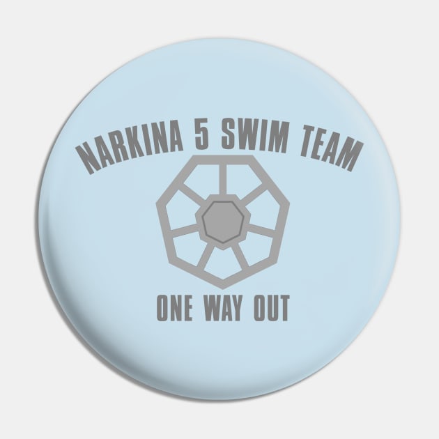 Narkina 5 Swim Team Pin by bcrosby2011