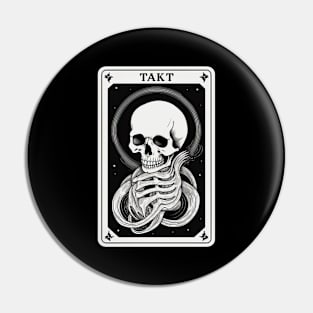 Tarot Card Reader Astrology Occult Mystical Pin
