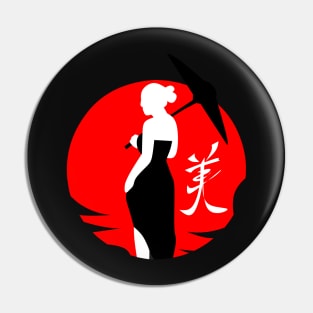 Woman Beauty Japan style Pin