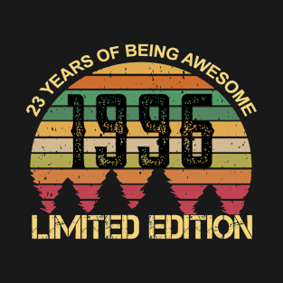 23 Years Of Being Awesome Limited Edition 23rd Birthday Gift T-Shirt