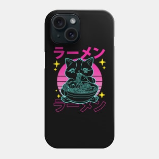 Anime Cat Chic Tee Stylishly Feline Phone Case