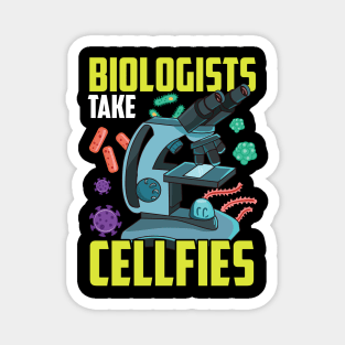 Cute Biologists Take Cellfies Science Selfies Pun Magnet