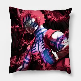 Bloody Demon Art Akaza Pillow