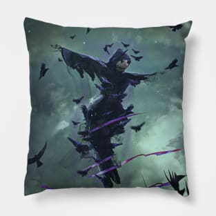 Halloweeeeeen scarecrow Pillow