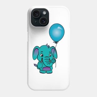 Elephant with Balloon Phone Case