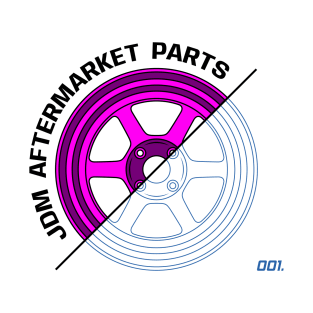 Pink JDM Wheels V3 T-Shirt