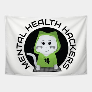 Mental Health Hackers Logo Tapestry