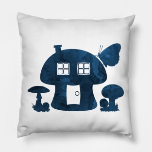 Mushroom House Pillow